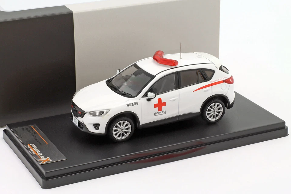 MAZDA CX-5 2013 JAPANESE RED CROSS PREMIUM X PRD487 1:43 DIE CAST CAR IXO - Photo 1/1