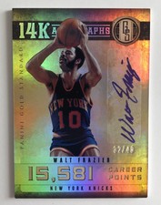2011-12 Panini Gold Standard 14K Auto /149 Walt Frazier #59 Auto HOF RARE