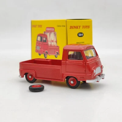 DeAgostini Dinky Toys 564 563 Miroitier Estafette Renault Cabine Vitree Red Used - Image 1 of 4