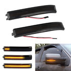 2X Led Side Mirror Smoked Lens Turn Signal Light Lamp For Ford F150 F-150 Raptor