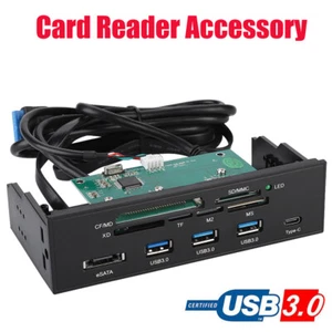 STW 3125 Card Reader Internal Front Panel eSATA USB Support M2 MSO MS CF - Picture 1 of 12