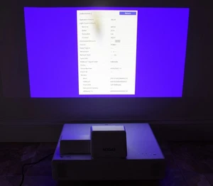 Epson BrightLink 1485Fi 3LCD 1080P 5000 Lumen Projector 785 Hrs - Scratched Lens - Picture 1 of 14