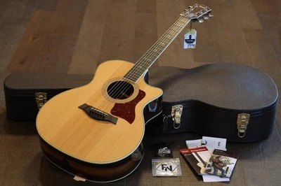 Minty! 2015 Taylor 714ce Limited Torrified Sitka/BR Rosewood Guitar + OHSC - Image 1 of 4