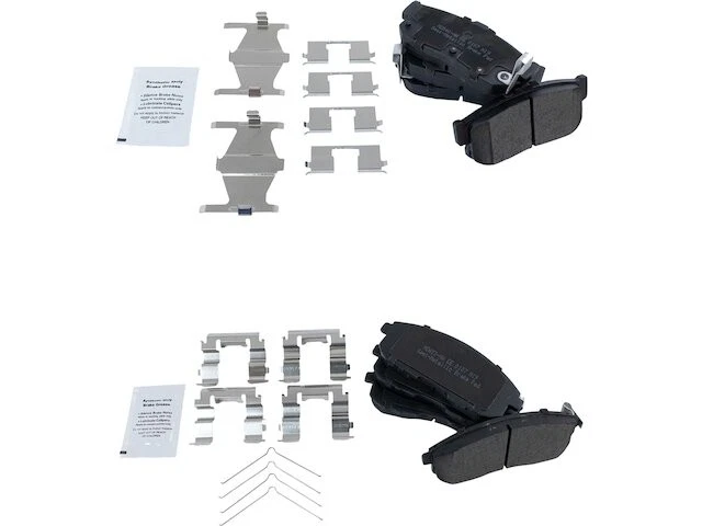 Комплект тормозных колодок для 1991-1999 Nissan Maxima 1998 1992 1993 1995 1996 TK738KH - Изображение 1 из 1