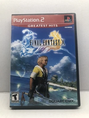 Final Fantasy X (PlayStation 2, 2001) Complete Tested Working - Free Ship - Image 1 of 4