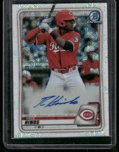 RECE HINDS 2020 BOWMAN CHROME MEGA BOX MOJO REFRACTOR AUTO AUTOGRAPH #BMA-RH - Picture 1 of 2