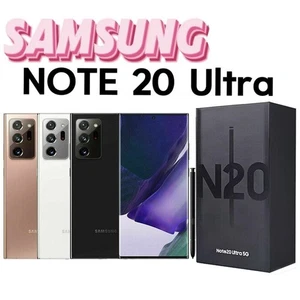 Nuevo sellado Samsung Galaxy Note20 Ultra 5G 128 GB desbloqueado de fábrica ¡ENVÍO A EE. UU.! - Imagen 1 de 13