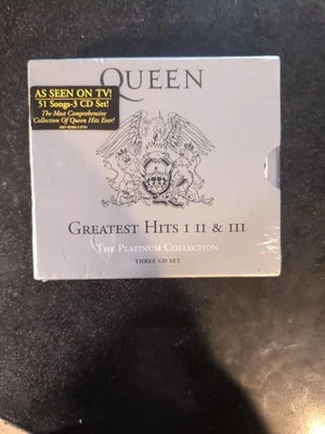queen – the platinum collection: greatest hits i, ii & iii (2000 parlophone 3-cd - Image 1 of 2