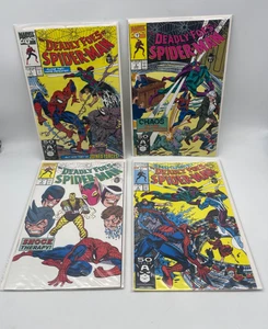 Marvel Comics The Deadly Foes of Spider-Man #1 2 3 4 Full 1-4 Run 1991 Unread - Picture 1 of 21