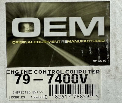 Новый из старых запасов модуль управления двигателем ECM - 79-7400 В 01 Dodge Caravan Chrysler Town Country - Изображение 1 из 4