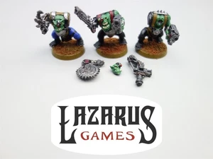 Warhammer 40k Ork, Orks - Gorkamorka Boyz mit Cybork Bits (bemalt OOP Metall) - Bild 1 von 4
