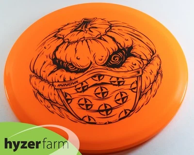 Innova BRAND NEW 2020 COVID MASKED PUMPKIN STAR ROCX3 Hyzer Farm ROCX 3 C25 - Image 1 of 2