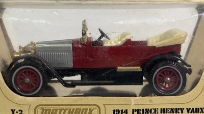 Matchbox Y-2 1914 Prince Henry Vauxhall 1978 Models of Yesteryear Diecast Car - Image 1 of 4