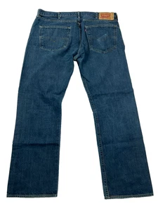 Vintage Levi's 501 Herren Original gerades Bein blau Jeans Knopfleiste Gr. 40 x 32 - Bild 1 von 13