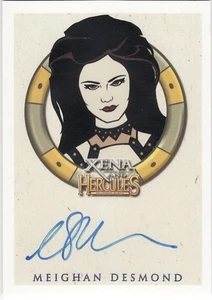 Xena & Hercules : The Animated Adventures Autograph Meighan Desmond DISCORD - Picture 1 of 1