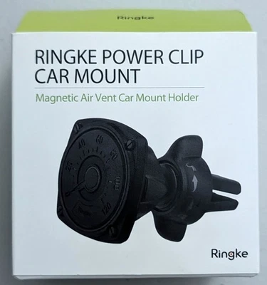 Ringke Car Mount Air Vent Dashboard Magnet Phone Mount Stand 2-in-1 Universal - Image 1 of 4