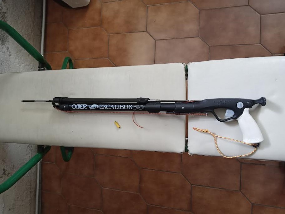 Cressi Apache Fucile Pesca Subacquea - Fucile Sub Con Meccanica Sgancio, Unisex Adulto - Foto 7