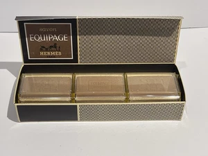 HERMES - EQUIPAGE - 3 X 150G = 450G SOAP Never Used - Picture 1 of 6