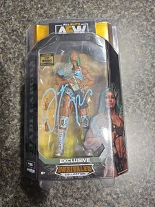 Figura Jade Cargill 1/3000 Chase #6 Jazwares Shop AEW Exclusiva Nueva Firmada - Imagen 1 de 2