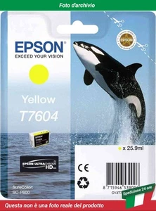 T76044010 Epson SureColor P600 Cartuccia Inchiostro Giallo - Afbeelding 1 van 4
