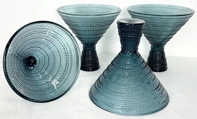 Juego de 4 vasos Martini Hobnail con cuentas Jupiter by Fortessa Foto 1 de 4