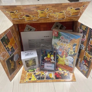 Detective Pikachu Returns Nintendo Switch Nuevo Sin Usar Centro Pokémon Completo - Imagen 1 de 4