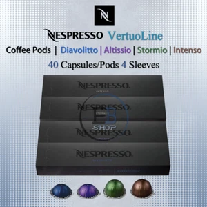 Cápsulas de café NESPRESSO VertuoLine 40 cápsulas DIAVOLITTO ALTISSIO STORMIO INTENSO - Imagen 1 de 2