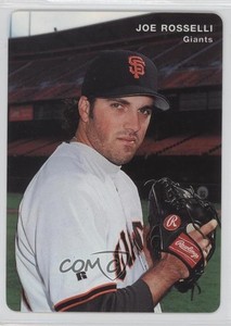 1995 Mother's Cookies San Francisco Giants Stadium Giveaway Joe Rosselli #17