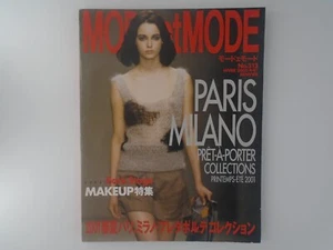 Mode et Mode Japanese Fashion magazine No 313 Hiver 2001 - Imagen 1 de 2