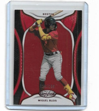 MIGUEL BLEIS 2023 Chronicles Certified Baseball Red Parallel 29/199 RED SOX (CS)