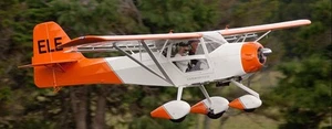 Denney Kitfox Model 2 Light Squared Aircraft Wood Model Free Shipping - Picture 1 of 2
