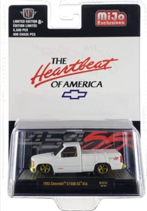 1/64 M2 Machines 1993 Chevrolet C1500 SS454 Custom White Model CHASE 31500-MJS54 - Picture 1 of 1