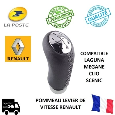 Pommeau De Vitesse Renault Clio Megane Kangoo Megane Laguna Espace 5 Vitesses