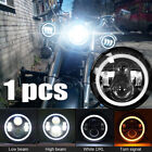 Brightest 5-3/4" 5.75" inch LED Projector Headlight DRL for Motorcycle Motor