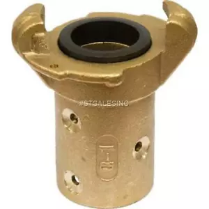 SOSTITUISCE CLEMCO 00564 OTTONE SABBIATURA ATTACCO RAPIDO PER TUBO ID 1" Q-2-BR - Foto 1 di 1