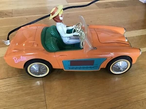 1996 Barbie Alarm Clock Radio Mattel Car Vintage Replica 1962 Convertible “READ” - Picture 1 of 7