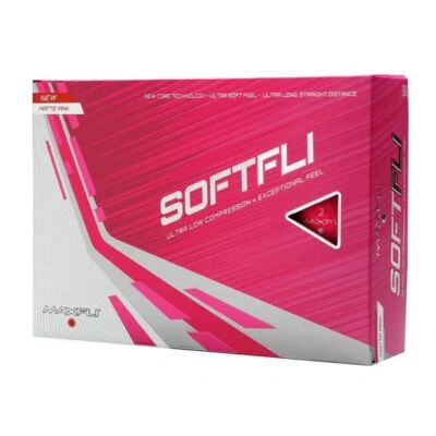 Paquete de 35 pelotas de golf Maxfli SoftFli mate baja compresión tacto suave 12/24/36 Foto 1 de 4