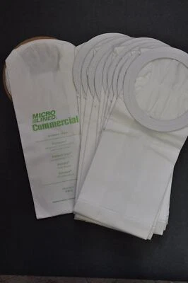 DVC Microl Lined 10 Quart Backpack Vacuum Bags for Proteam, Windsor, Sandia, ... - Image 1 of 2