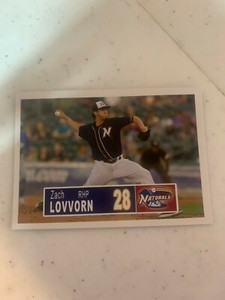 Zach Lovvorn Card 2018 Northwest  Arkansas Naturals Team Card