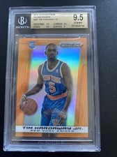 2013-14 Panini Prizm Tim Hardaway Jr Orange Prizm Rookie Card /60 BGS 9.5