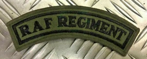 Genuine British RAF 'ROYAL AIR FORCE' REGIMENT Shoulder Patch OD/Green Brand NEW - Picture 1 of 1