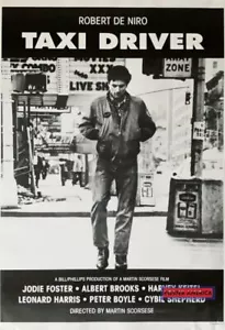Robert De Niro Taxifahrer Filmposter 24 x 35 - Bild 1 von 2