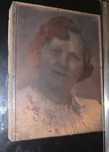 Gladys Tyler Groves Of The Evening Sun -COPPER PLATE ETCHING PRINTING BLOCK -  - Picture 1 of 4