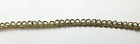 1 yard vintage antique gold German ruffled metallic loop braid trim  .5"