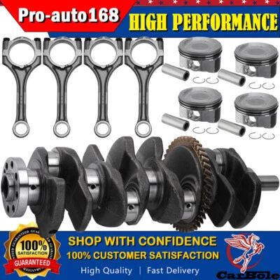 Crankshaft & Connecting Rod & Piston Ring For Toyota Camry Rav4 Scion tC XB 2.4L - Image 1 of 4