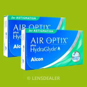 Air Optix plus HydraGlyde for Astigmatism toric 1 x 6 Monatslinsen Kontaktlinsen - Bild 1 von 5