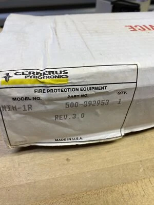 Siemens Pyrotronics NIM-1R Fire Alarm Network Interface Module - NEW 500-392953 - Image 1 of 2