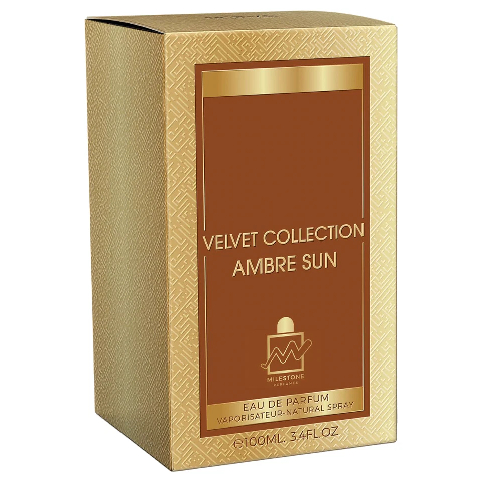 MILESTONE VALVET COLLECTION "AMBER SUN"