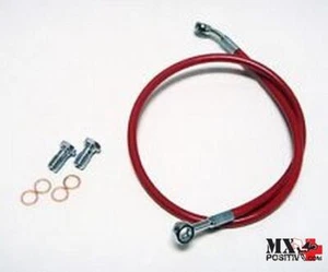 TUBO FRENO ANTERIORE HONDA CR 500 1995-2000 VENHILL TFH21043R ROSSO - Foto 1 di 1