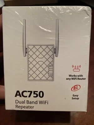 New In Box - Nextbox AC750 Dual Band WiFi Repeater. #R109 - Image 1 of 4